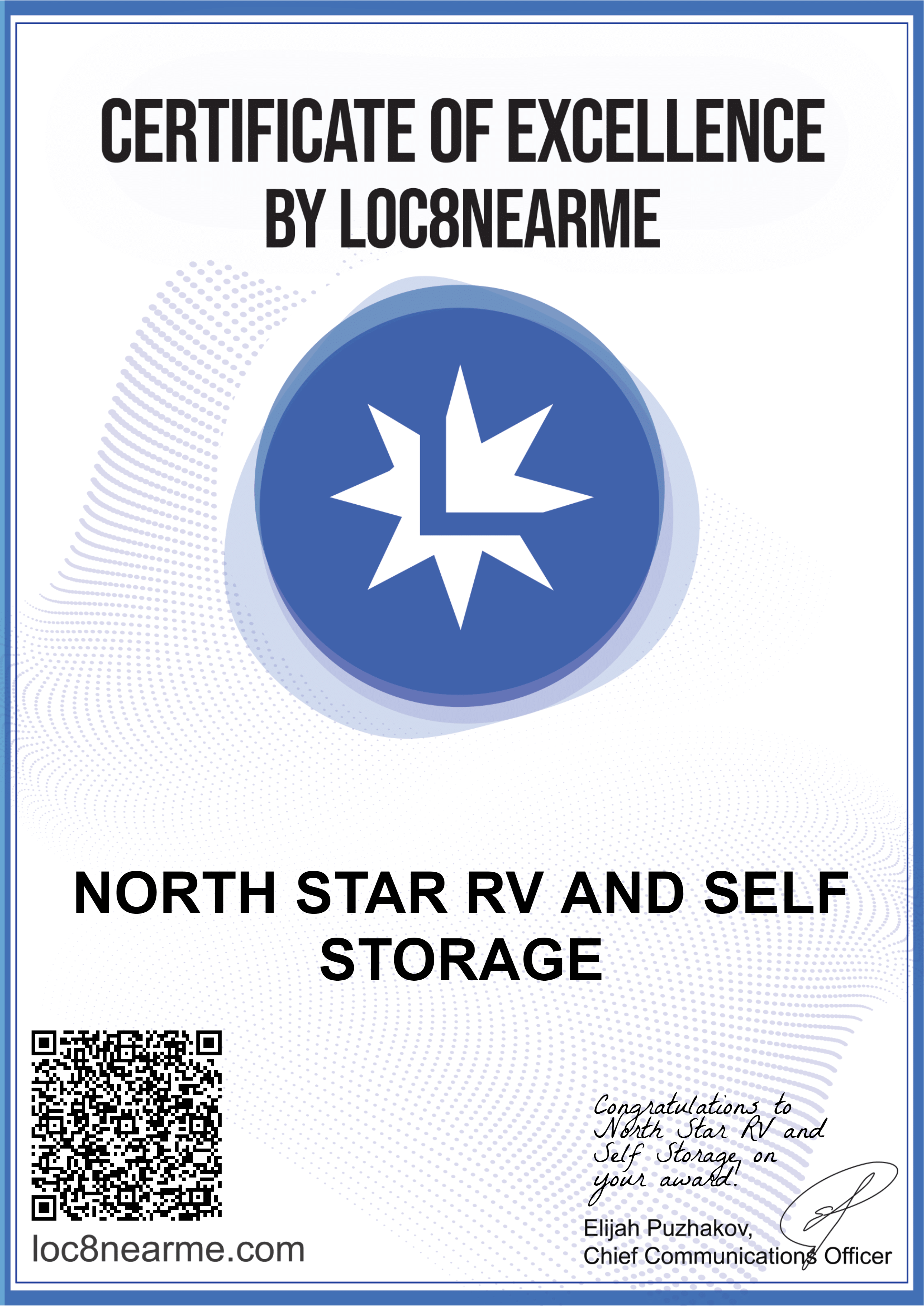 NS facility certificate
